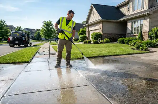 Driveway & Sidewalk Cleaning