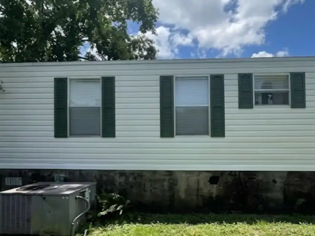 After professional roof cleaning — clean, streak-free shingles